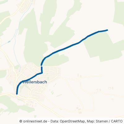 Längentalstraße Villingen-Schwenningen Weilersbach 