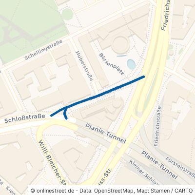 Börsenstraße Stuttgart Mitte 