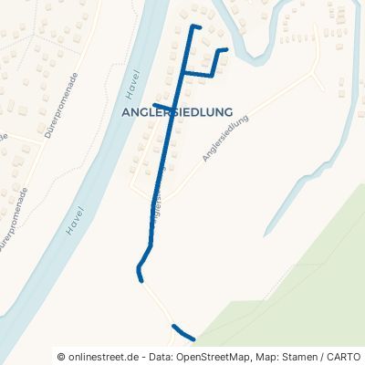 Anglersiedlung Oranienburg 