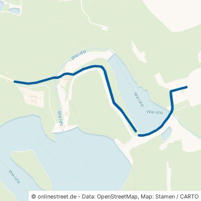 Talsperrenweg Auma-Weidatal Staitz 