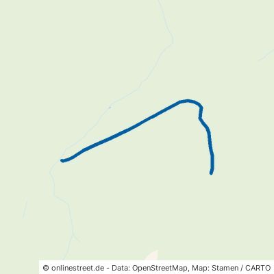 Gabelweg Harz Lautenthal 