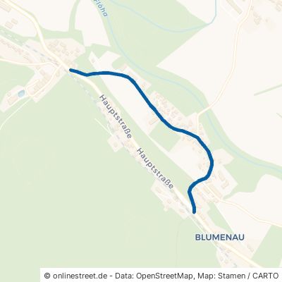 Kohlhaustraße Olbernhau Blumenau 