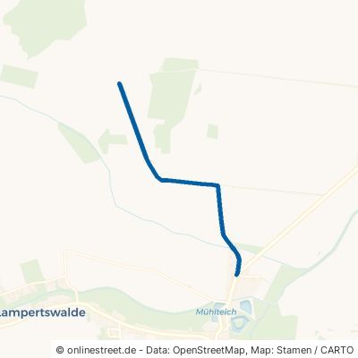 Zeuckritzer Straße Cavertitz Lampertswalde 