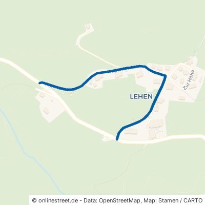 Alpenblickstraße Todtmoos Lehen 