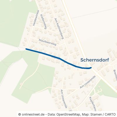 Mühlenweg Siehdichum Schernsdorf 