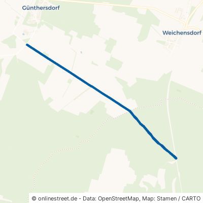 Ullersdorfer Weg Friedland Günthersdorf 