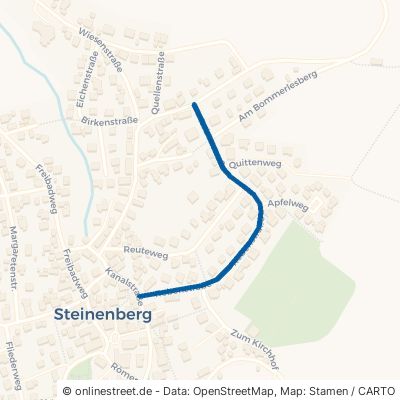 Rebenstraße Rudersberg Steinenberg 