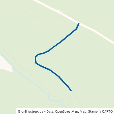 Dieselwald-Weg Rosenberg Hohenberg 