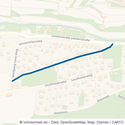 Weg zur Neuen Welt Würzburg Steinbachtal 