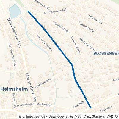 Heerstraße Heimsheim 