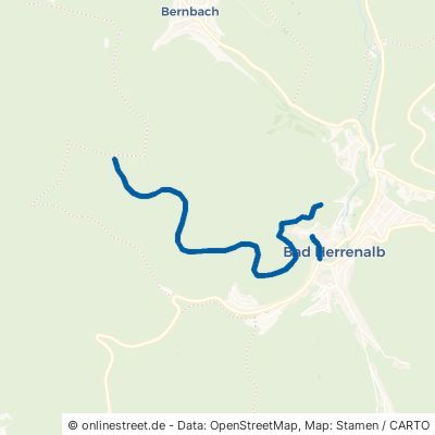 Bernsteinweg Bad Herrenalb 