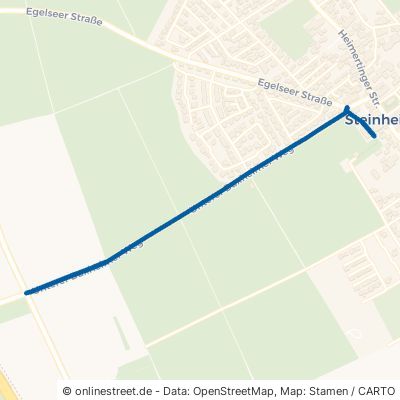 Unterer Buxheimer Weg Memmingen Steinheim 