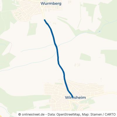 Wurmberger Straße Wimsheim 
