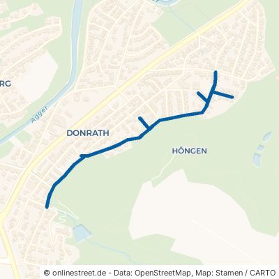 Waldweg Lohmar Donrath 