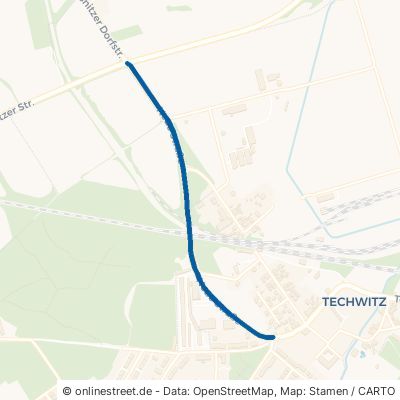 Neue Straße Elsteraue Tröglitz 