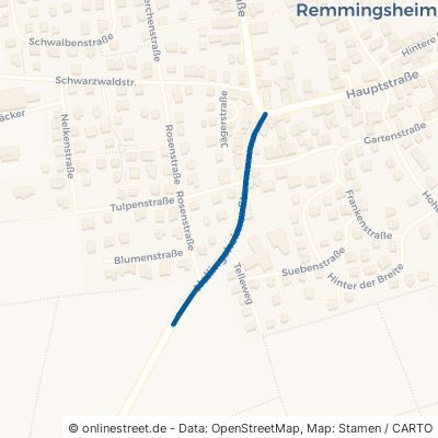 Nellingsheimer Straße Neustetten Remmingsheim 