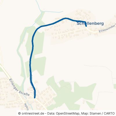 Bergstraße Kleinsendelbach Schellenberg 