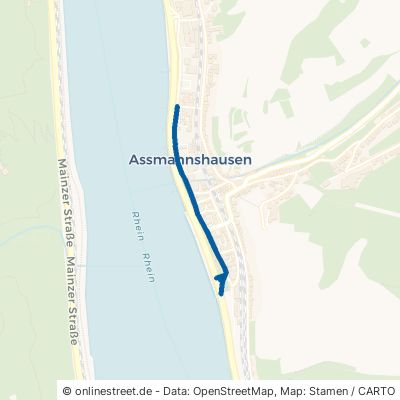 Rheinuferstraße Rüdesheim am Rhein Assmannshausen 