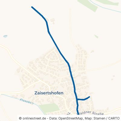 Flurstraße Tussenhausen Zaisertshofen 