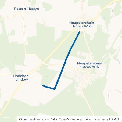 Charlottenhofer Weg Neupetershain 