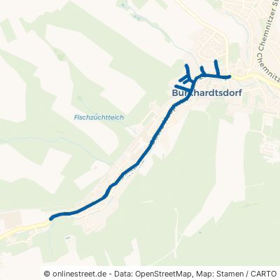 Obere Hauptstraße Burkhardtsdorf 