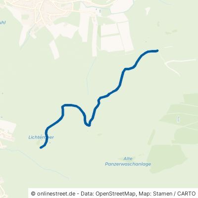 Saubergstraße Göttingen Göttinger Wald 