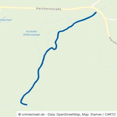 Huttalweg Harz Clausthal 