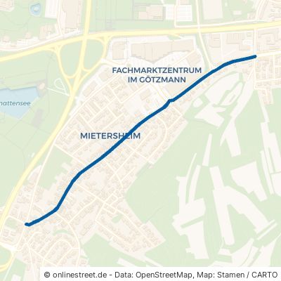 Mietersheimer Hauptstraße Lahr Mietersheim 