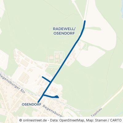 Straße der Bergarbeiter Halle (Saale) Radewell-Osendorf 