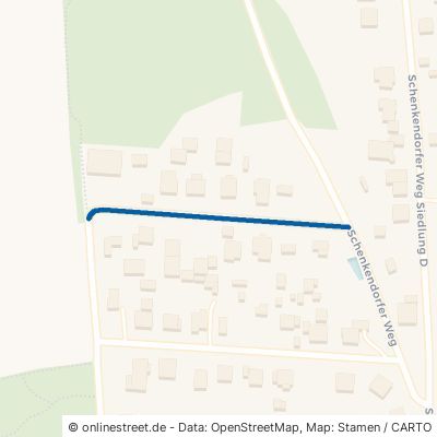 Schenkendorfer Weg Siedlung C Bestensee 