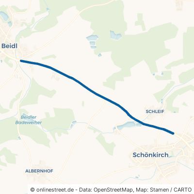 Schönfichter Straße Plößberg Schönkirch 