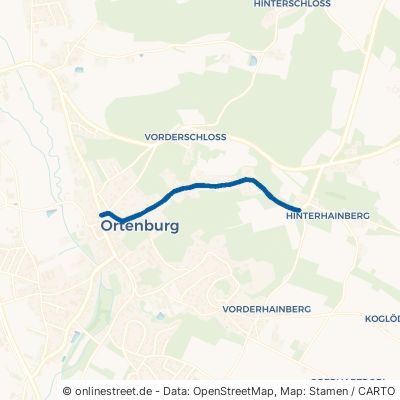 Passauer Straße Ortenburg Vorderschloß 