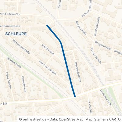 Heinrichstraße Rheine Wietesch/Schleupe 