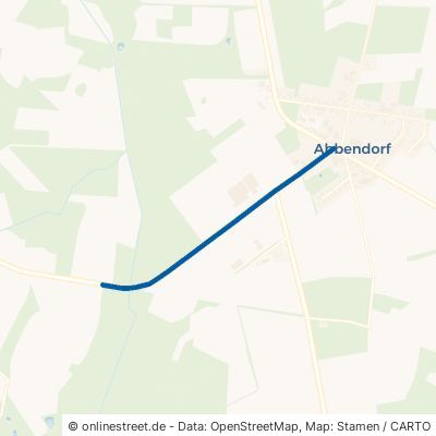 Hesedorfer Straße Scheeßel Abbendorf 