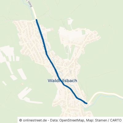 Heidelberger Straße Neckargemünd Waldhilsbach 