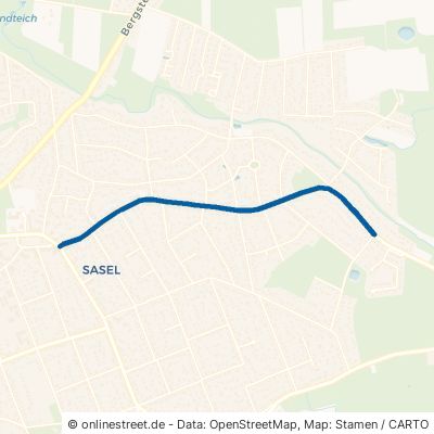 Waldweg Hamburg Sasel 
