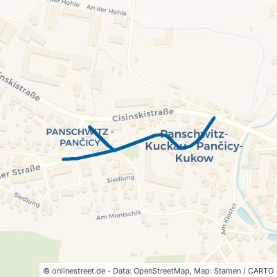 Poststraße - Póštowa Panschwitz-Kuckau Panschwitz 