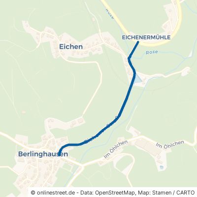 Eichener Straße Drolshagen Berlinghausen 