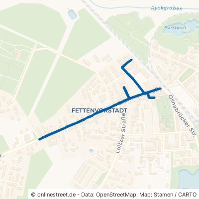 Grimmer Straße Greifswald Fettenvorstadt 