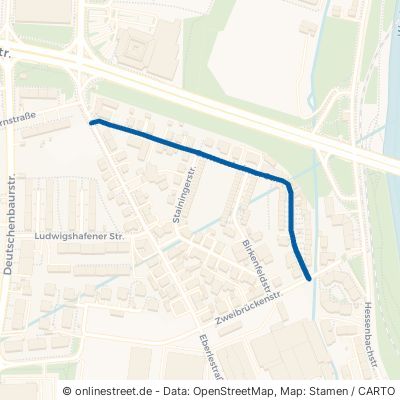 Germersheimer Straße Augsburg Pfersee 