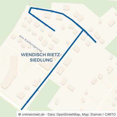 Birkenweg Wendisch Rietz Siedlung 
