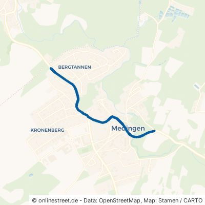 Hauptstraße Ottendorf-Okrilla Medingen 