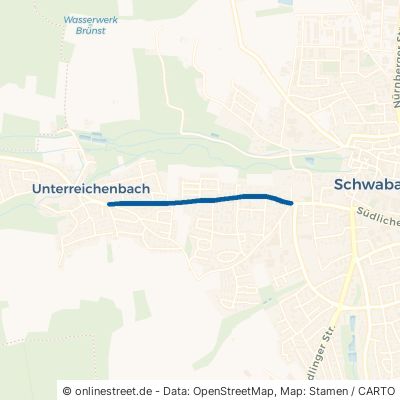 Reichenbacher Straße Schwabach Unterreichenbach 