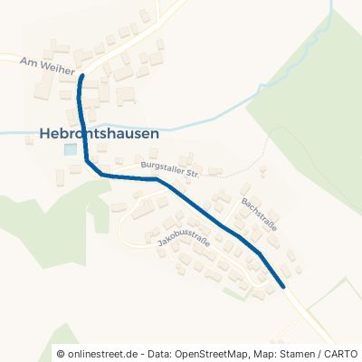 Moosburger Straße Rudelzhausen Hebrontshausen 