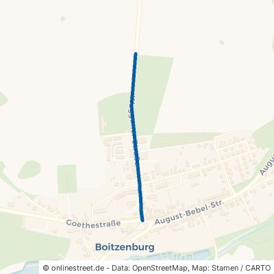 Wegguner Straße Boitzenburger Land Boitzenburg 