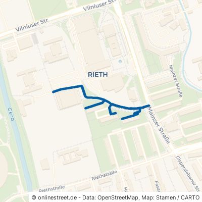 Essener Straße Erfurt Rieth 