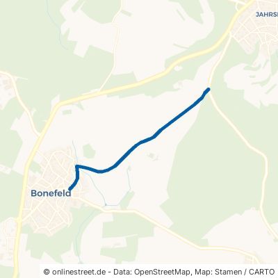 Jahrsfelder Weg Bonefeld 