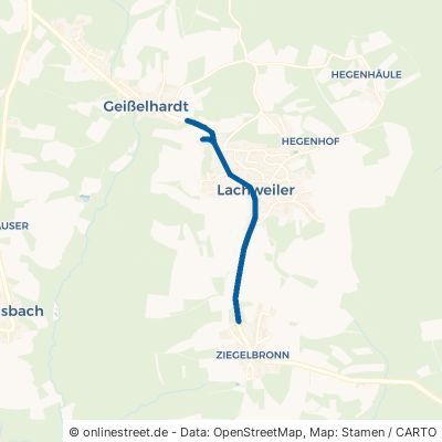 Geißelhadter Straße Mainhardt Lachweiler 