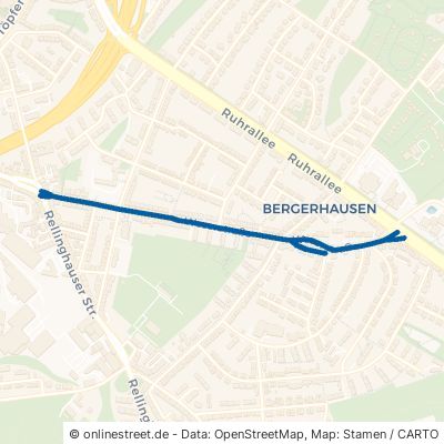 Weserstraße Essen Bergerhausen 