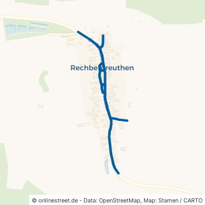 Dorfstraße Winterbach Rechbergreuthen 